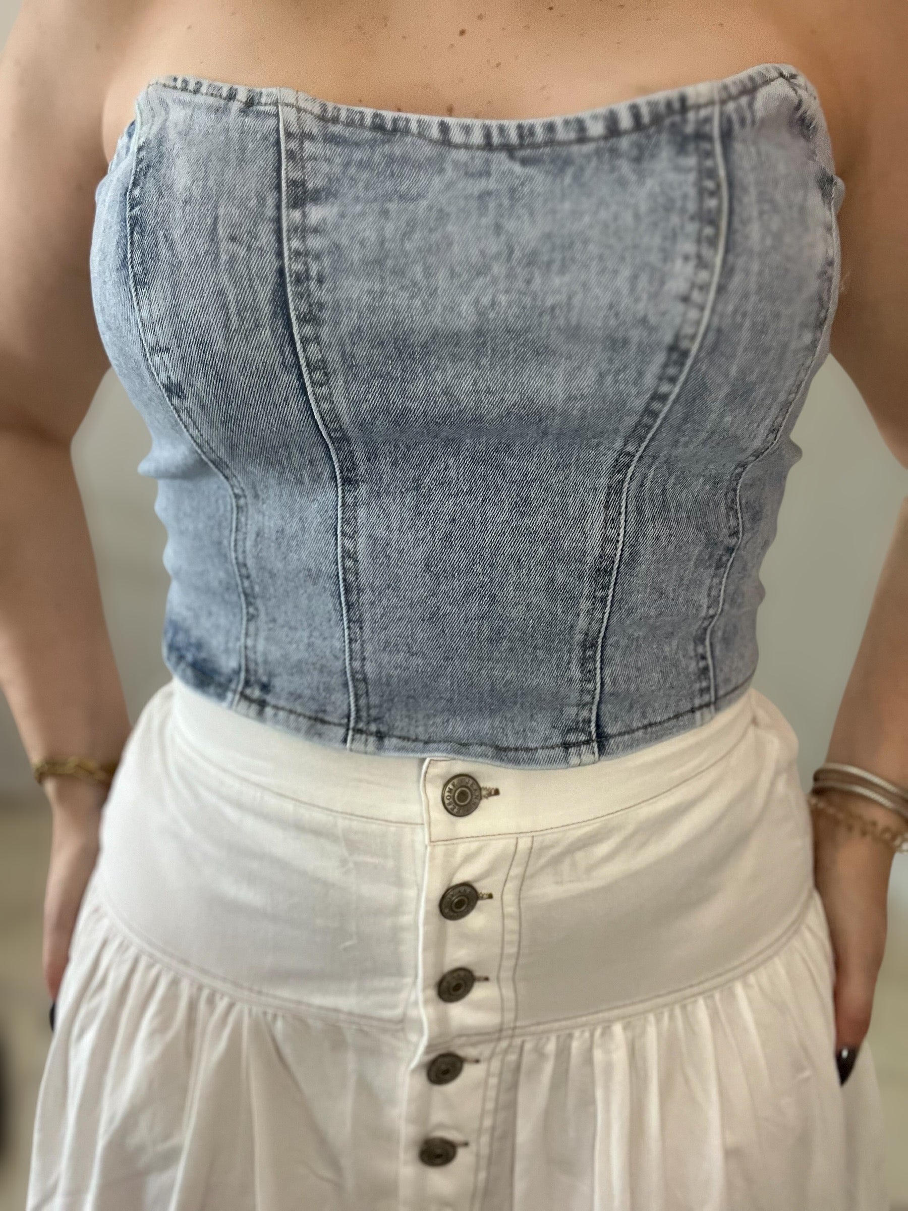 Denim Top